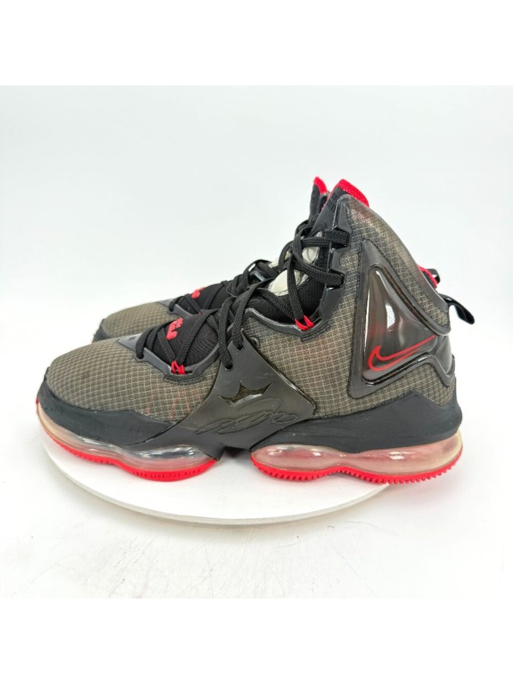 Nike LeBron XIX 19 Men Size 12 CZ0203-001 University Red Black Basketball Shoes